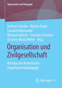 Cover image: Organisation und Zivilgesellschaft 9783658180041