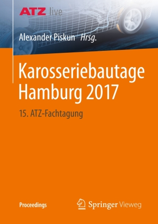 Cover image: Karosseriebautage Hamburg 2017 9783658181062