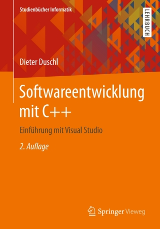 Cover image: Softwareentwicklung mit C++ 2nd edition 9783658181222