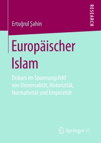 Omslagafbeelding: Europäischer Islam 9783658181550