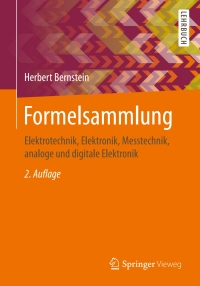 Omslagafbeelding: Formelsammlung 2nd edition 9783658181789