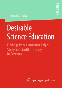 Imagen de portada: Desirable Science Education 9783658182533
