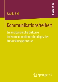 Imagen de portada: Kommunikationsfreiheit 9783658182762