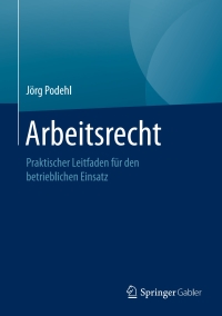 Cover image: Arbeitsrecht 9783658183639