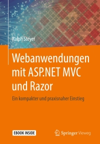 Omslagafbeelding: Webanwendungen mit ASP.NET MVC und Razor 9783658183752