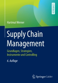 Cover image: Supply Chain Management 6th edition 9783658183837
