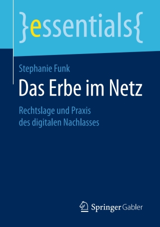 Cover image: Das Erbe im Netz 9783658183950