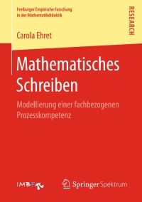 صورة الغلاف: Mathematisches Schreiben 9783658184018