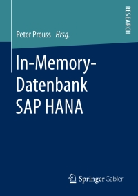 Titelbild: In-Memory-Datenbank SAP HANA 9783658186029