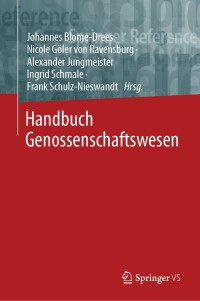 Cover image: Handbuch Genossenschaftswesen 9783658186258