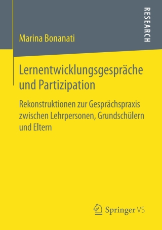 Cover image: Lernentwicklungsgespräche und Partizipation 9783658187484