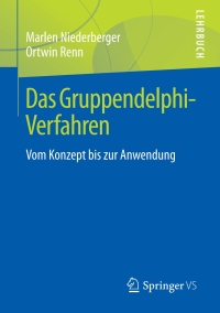 Cover image: Das Gruppendelphi-Verfahren 9783658187545