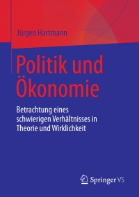 Cover image: Politik und Ökonomie 9783658188115