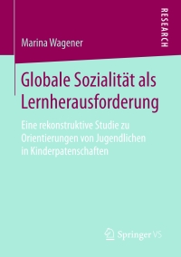 Omslagafbeelding: Globale Sozialität als Lernherausforderung 9783658188214