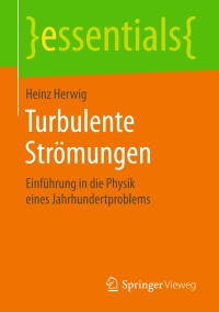 Cover image: Turbulente Strömungen 9783658188436