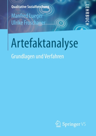 Cover image: Artefaktanalyse 9783658189068