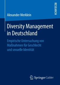 表紙画像: Diversity Management in Deutschland 9783658190095