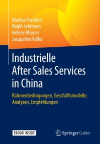 Cover image: Industrielle After Sales Services in China 9783658190415