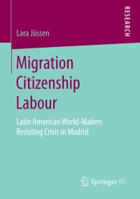 Imagen de portada: Migration Citizenship Labour 9783658191047