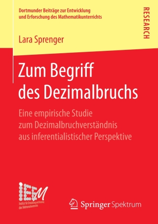 Cover image: Zum Begriff des Dezimalbruchs 9783658191597