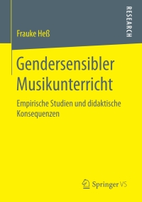 Titelbild: Gendersensibler Musikunterricht 9783658191658