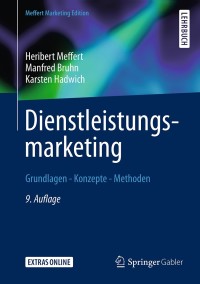 Imagen de portada: Dienstleistungsmarketing 9th edition 9783658191757