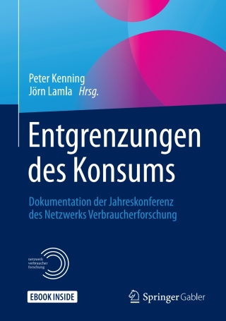 Cover image: Entgrenzungen des Konsums 9783658193386