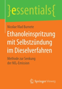 Immagine di copertina: Ethanoleinspritzung mit Selbstzündung im Dieselverfahren 9783658193805