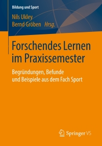 Imagen de portada: Forschendes Lernen im Praxissemester 9783658194918