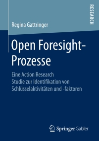 Cover image: Open Foresight-Prozesse 9783658195182