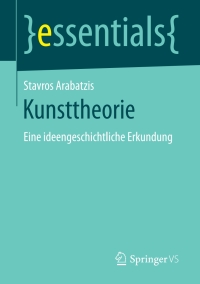 Cover image: Kunsttheorie 9783658195885
