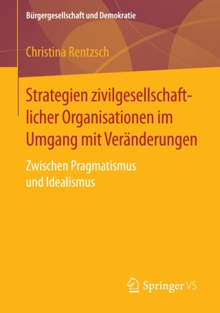 Imagen de portada: Strategien zivilgesellschaftlicher Organisationen im Umgang mit Veränderungen 9783658196776