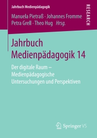 Cover image: Jahrbuch Medienpädagogik 14 9783658198381