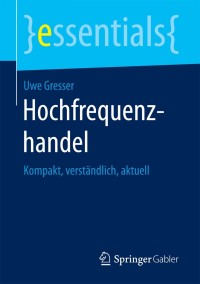 Imagen de portada: Hochfrequenzhandel 9783658199104