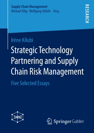 صورة الغلاف: Strategic Technology Partnering and Supply Chain Risk Management 9783658199173