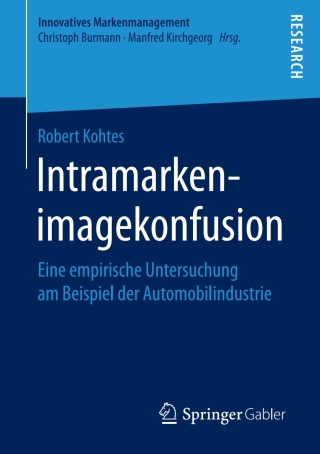 Cover image: Intramarkenimagekonfusion 9783658199272