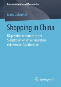 Imagen de portada: Shopping in China 9783658199746