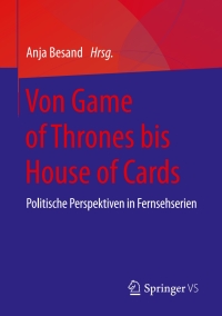 Omslagafbeelding: Von Game of Thrones bis House of Cards 9783658199807