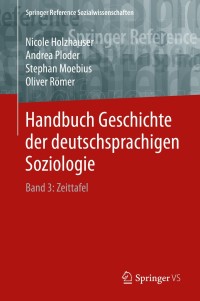 Cover image: Handbuch Geschichte der deutschsprachigen Soziologie 9783658199869