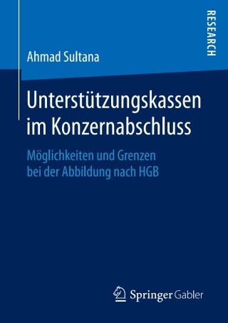 صورة الغلاف: Unterstützungskassen im Konzernabschluss 9783658200909