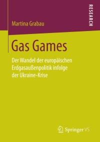 Cover image: Gas Games 9783658201548
