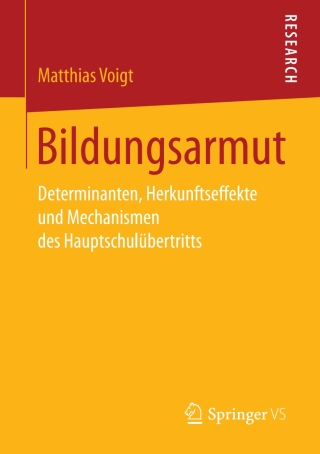Cover image: Bildungsarmut 9783658201777