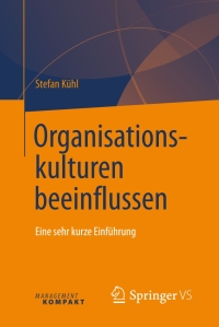 Imagen de portada: Organisationskulturen beeinflussen 9783658201968