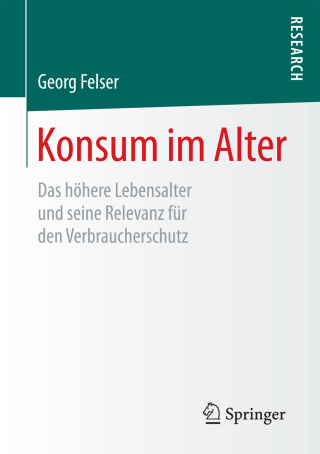 Cover image: Konsum im Alter 9783658202422