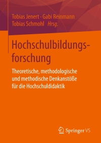 Imagen de portada: Hochschulbildungsforschung 9783658203085