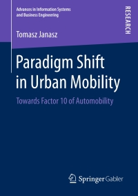 Titelbild: Paradigm Shift in Urban Mobility 9783658204594