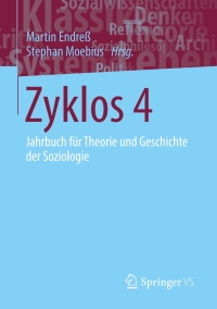 Cover image: Zyklos 4 9783658204761