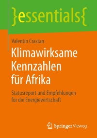 Cover image: Klimawirksame Kennzahlen für Afrika 9783658204952