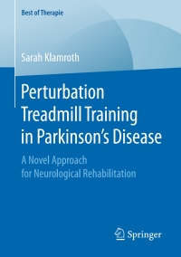 Omslagafbeelding: Perturbation Treadmill Training in Parkinson’s Disease 9783658205423