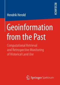 Cover image: Geoinformation from the Past 9783658205690